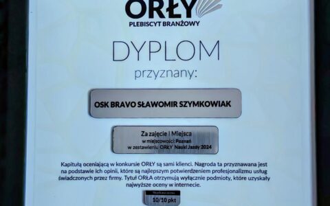 Orły nauki jazdy 2024